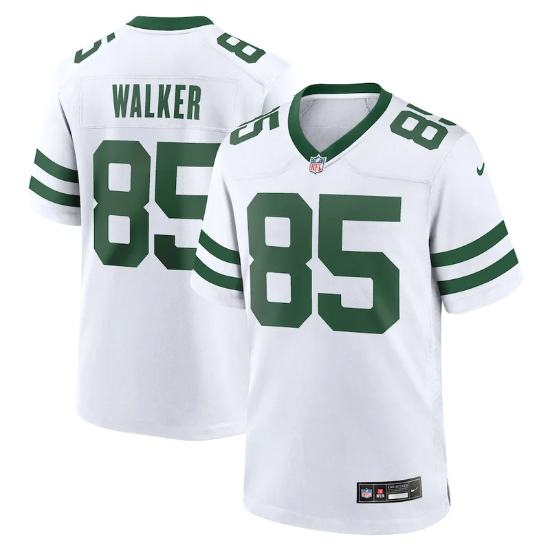 Wesley Walker 85 New York Jets Jersey Legacy Game - White