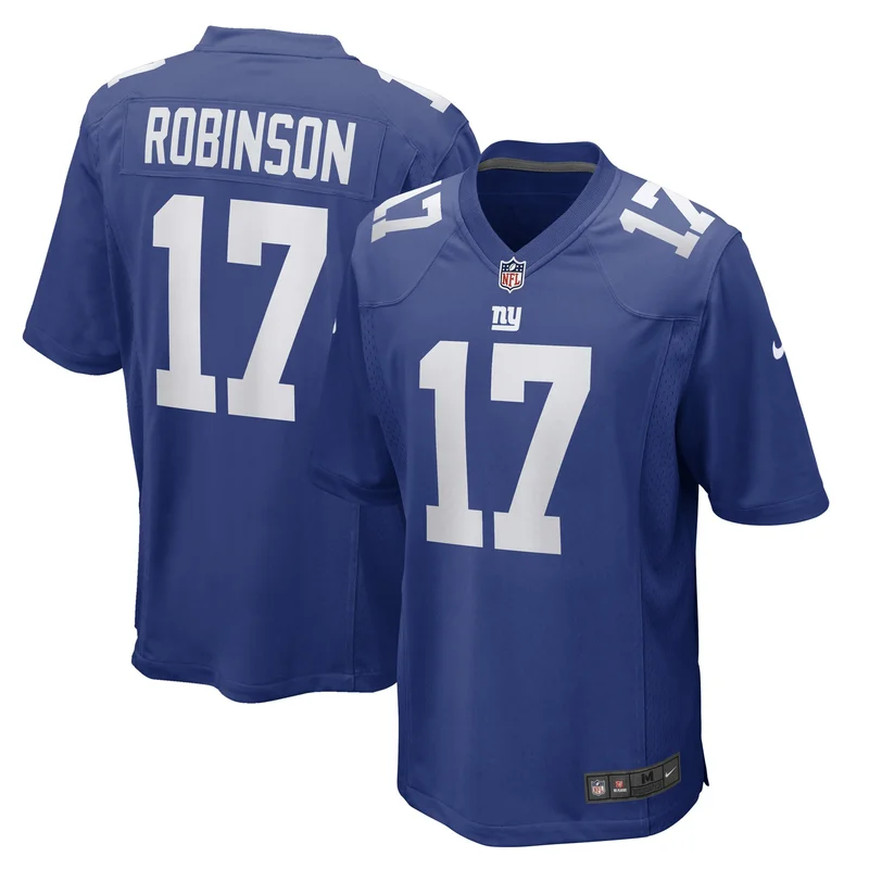 Tyree Jackson 84 New York Giants Game Jersey - Royal - Image 3