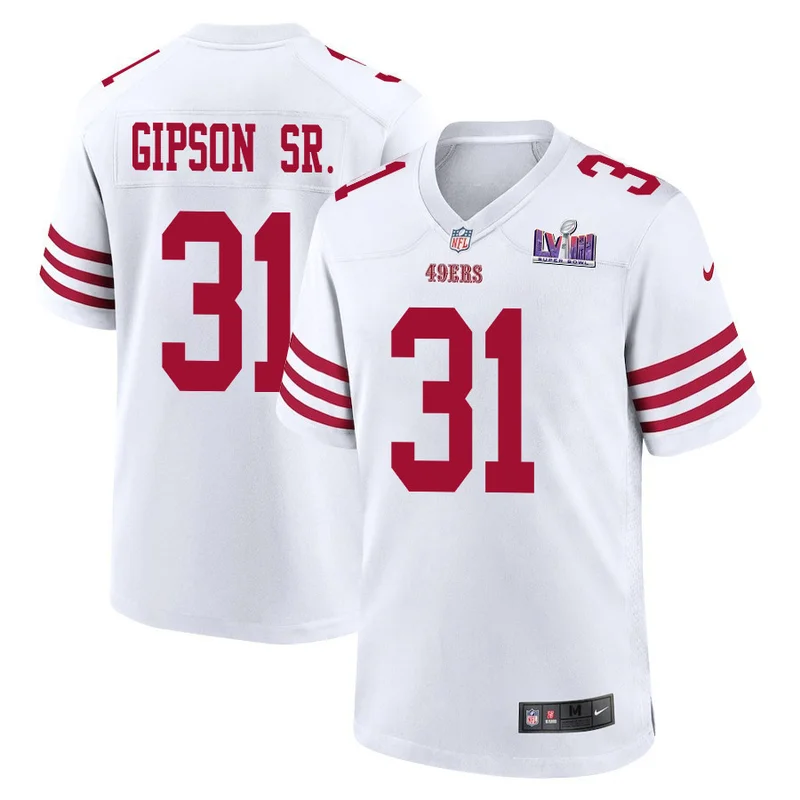 Talanoa Hufanga 29 San Francisco 49ers Jersey Baseball - White - Image 3