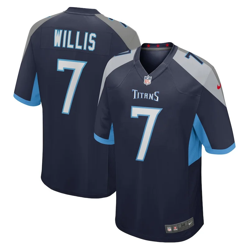 Julio Jones 2 Tennessee Titans Jersey Legend - Navy - Image 3
