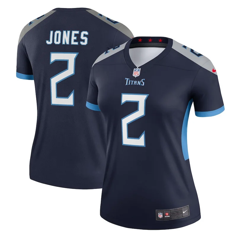 Julio Jones 2 Tennessee Titans Jersey Legend - Navy