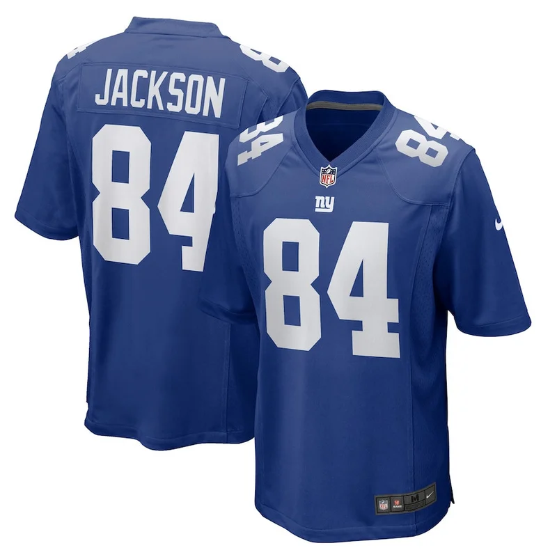 Tyree Jackson 84 New York Giants Game Jersey - Royal