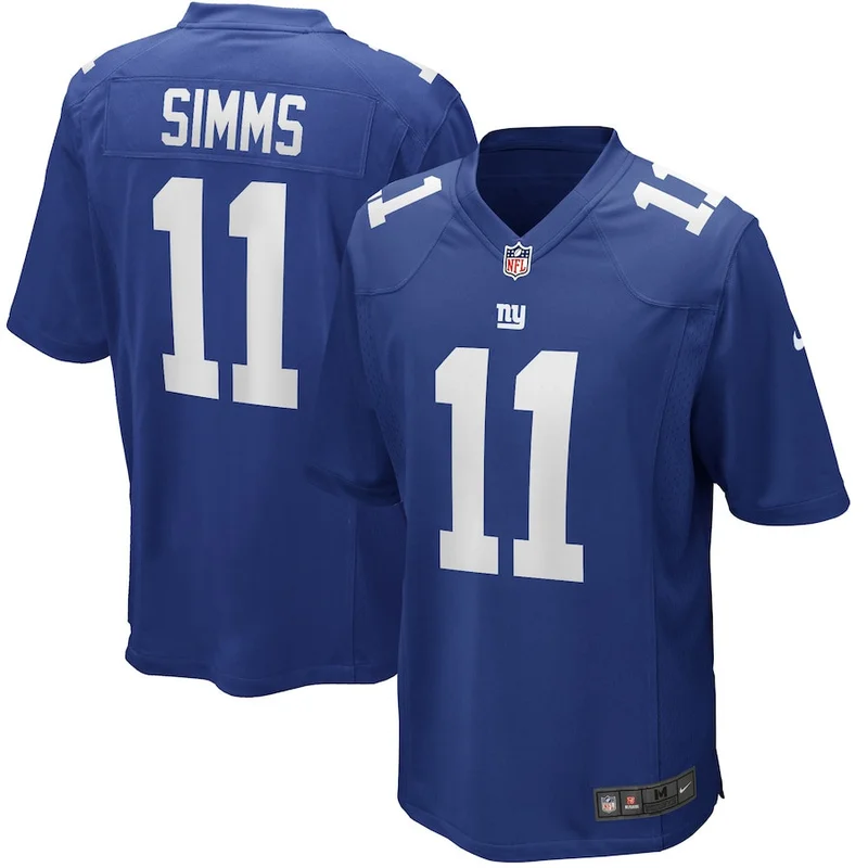 Tre Hawkins 37 New York Giants Jersey Team Game - Royal - Image 5