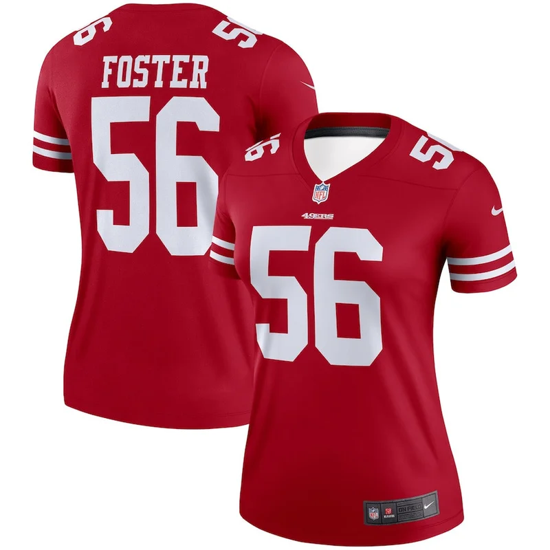 Fred Warner 54 San Francisco 49ers Jersey Baseball - Black Gold - Image 2