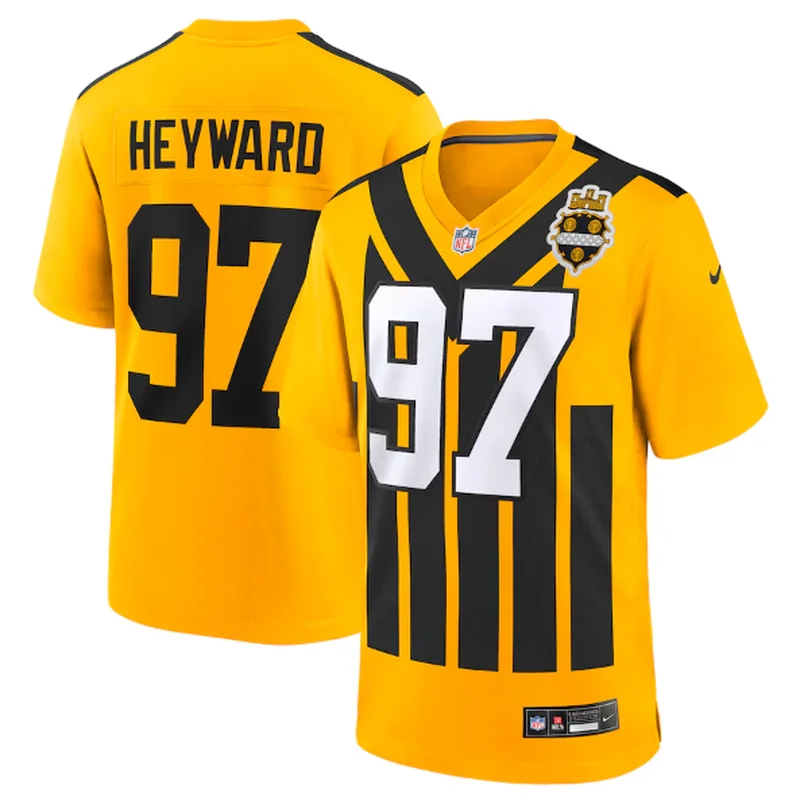 Pittsburgh Steelers Jersey Aaron Rodgers Black - Image 5