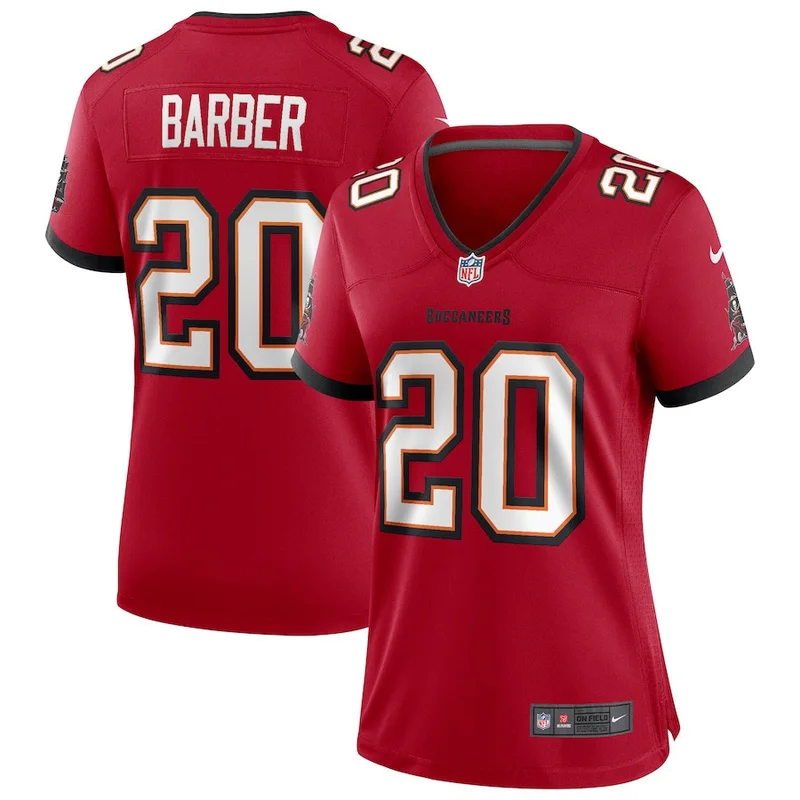 Ronde Barber 20 Tampa Bay Buccaneers Game Jersey Retired - Red