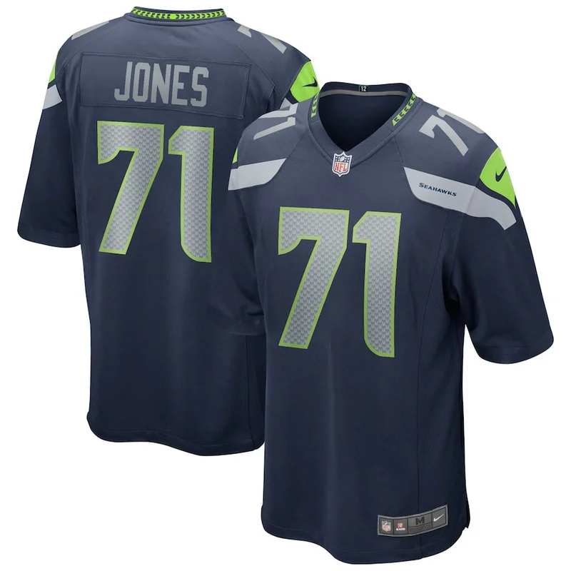 Tyler Lockett 16 Seattle Seahawks Game Jersey - White - Image 3