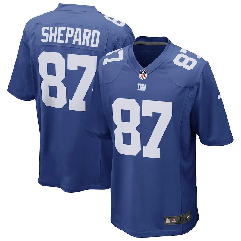 Sandro Platzgummer 34 New York Giants Game Jersey - Royal - Image 3