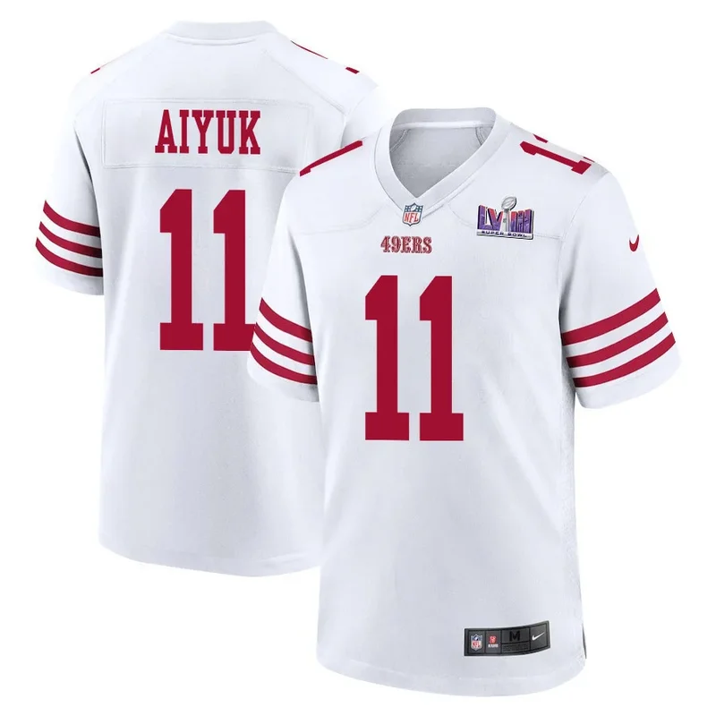 Trey Lance 5 San Francisco 49ers Jersey - White - Image 4