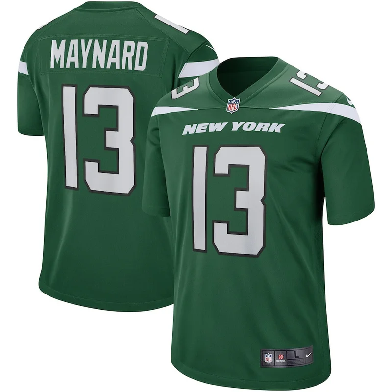 Curtis Martin 28 New York Jets Game Jersey Retired - Gotham Green - Image 2