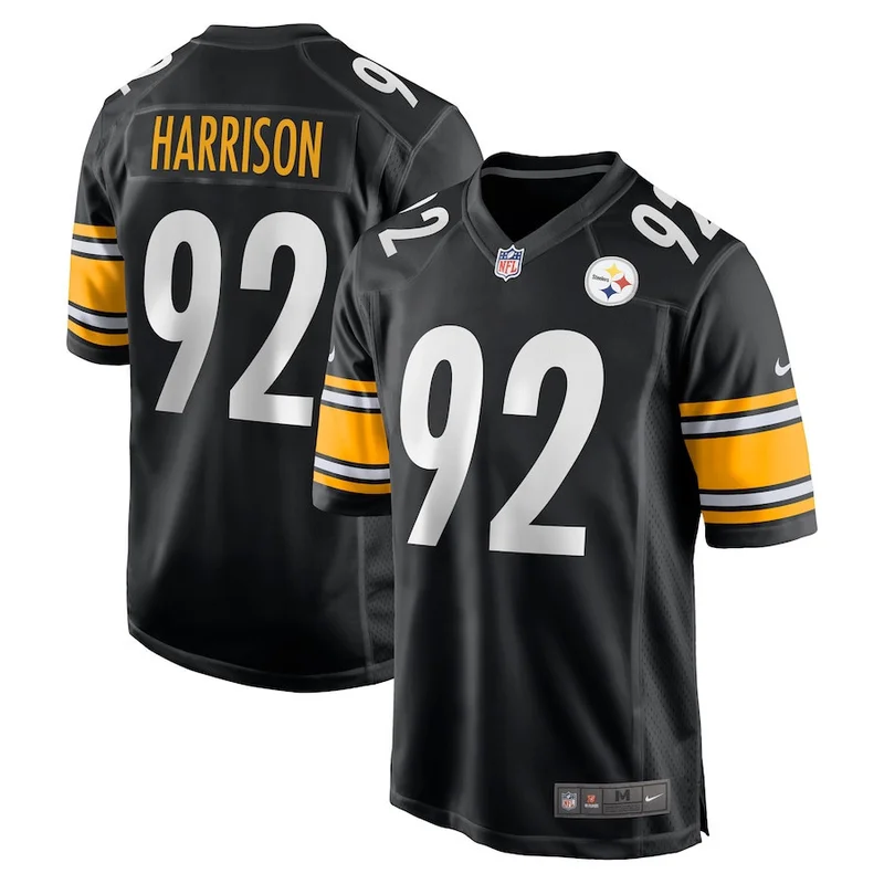 Godwin Igwebuike 48 Pittsburgh Steelers Game Jersey - Black - Image 2