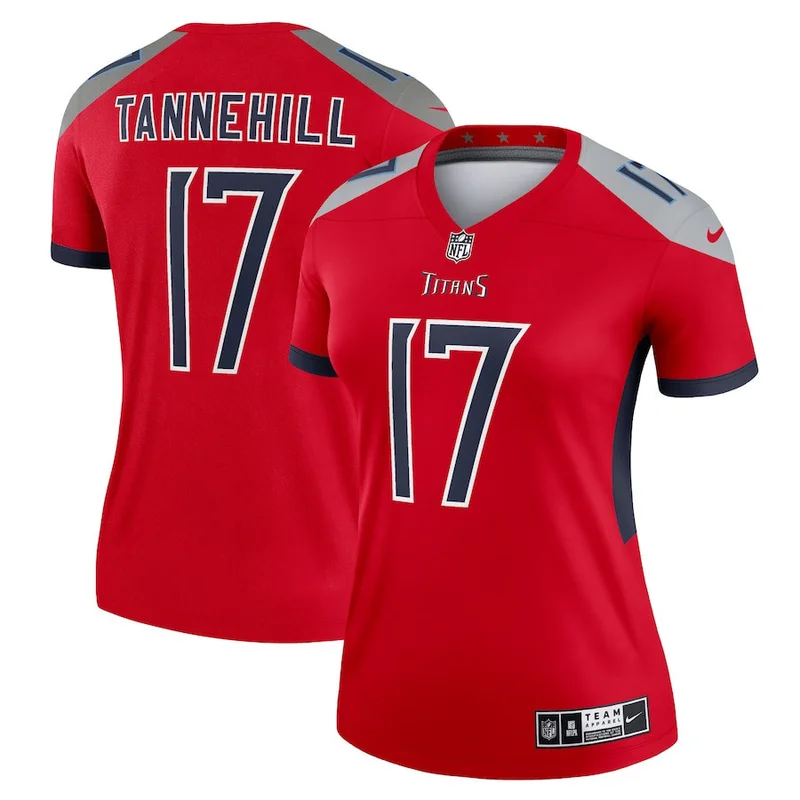Matthew Jackson 39 Tennessee Titans Jersey Team Game - Navy - Image 4