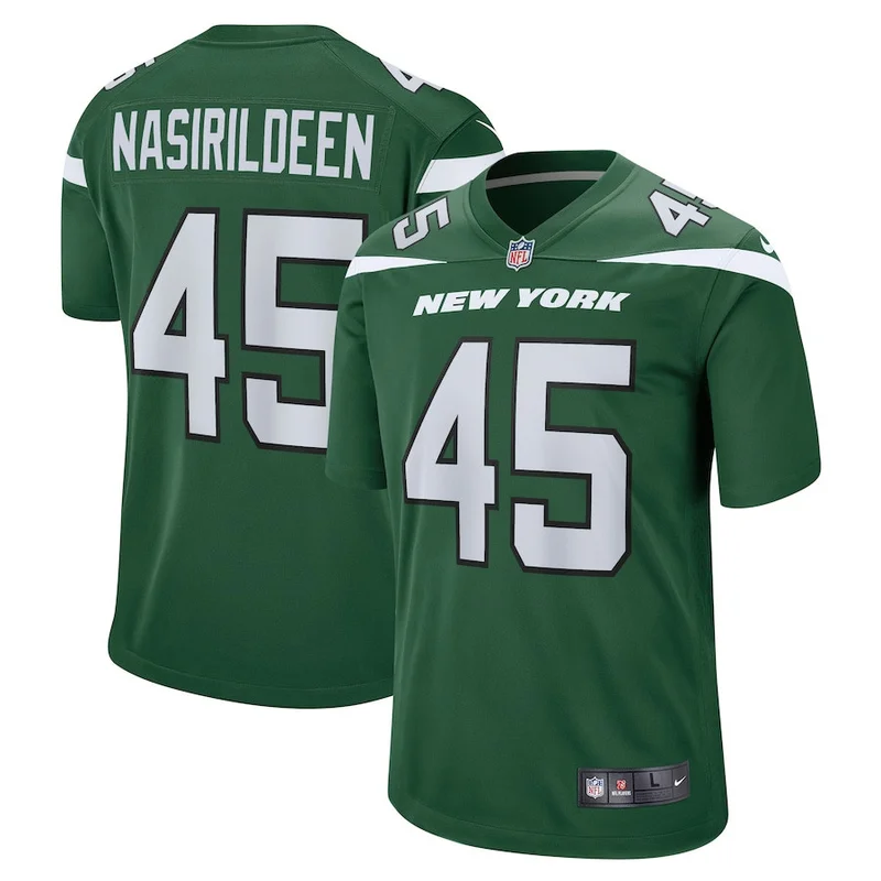Garrett Wilson New York Jets Jersey Alternate Legend - Legacy Black - Image 5