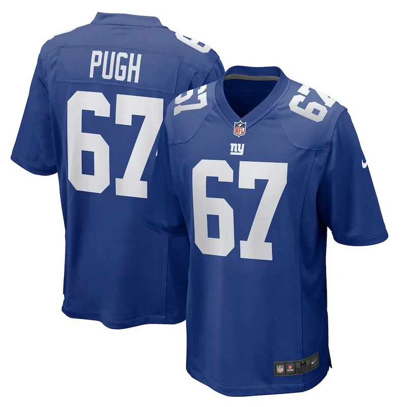 Jordon Riley 95 New York Giants Jersey Team Game - Royal - Image 2