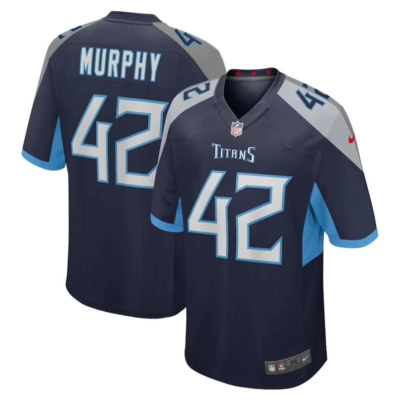 Amani Hooker 37 Tennessee Titans Jersey Oilers Throwback Game - Light Blue - Image 3