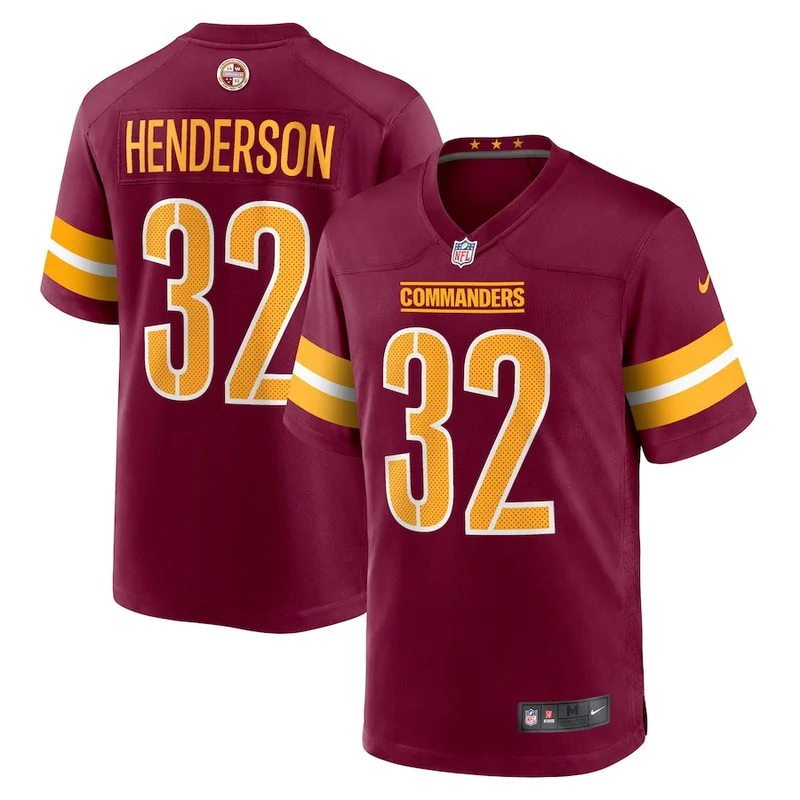 Tress Way 5 Washington Commanders Jersey Alternate Game - Black - Image 5
