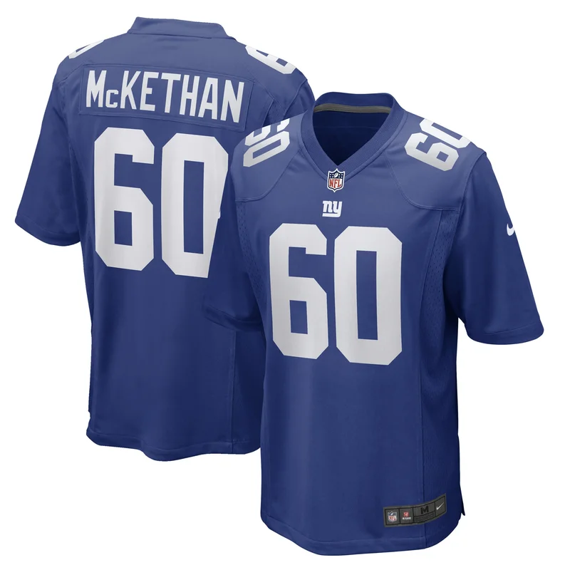 Leonard Johnson New York Giants Game Jersey Player - Royal - Image 3