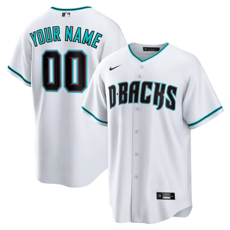 Arizona Diamondbacks Jersey Alternate Custom - White