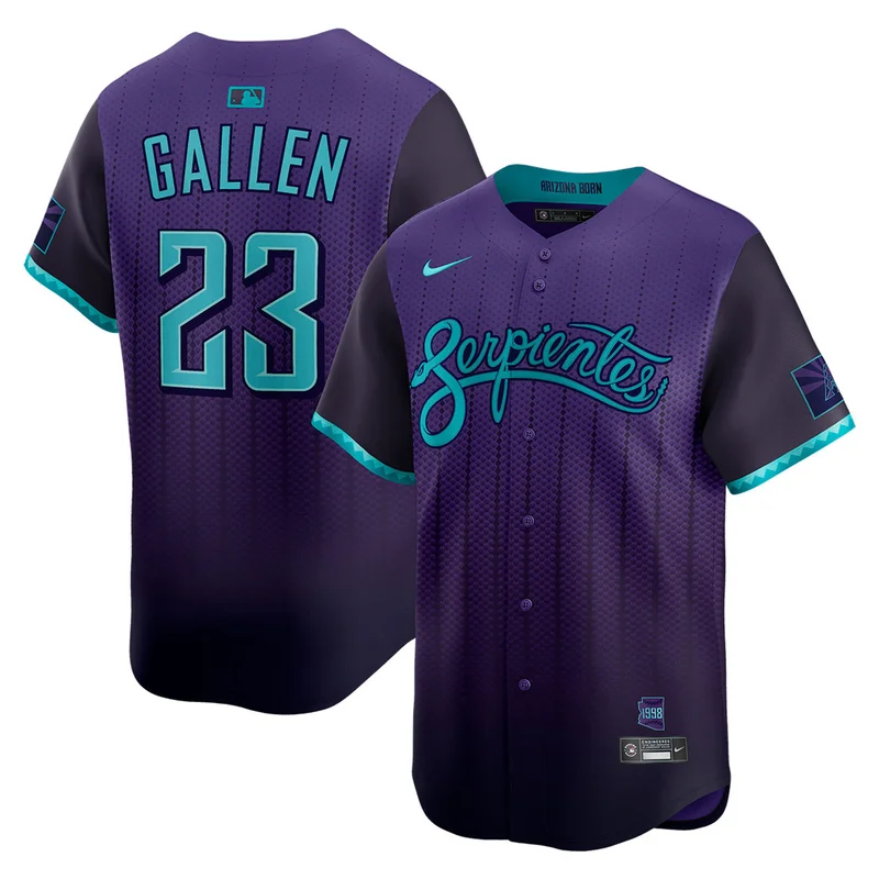 Zac Gallen Arizona Diamondbacks Jersey City Connect 2.0 Limited