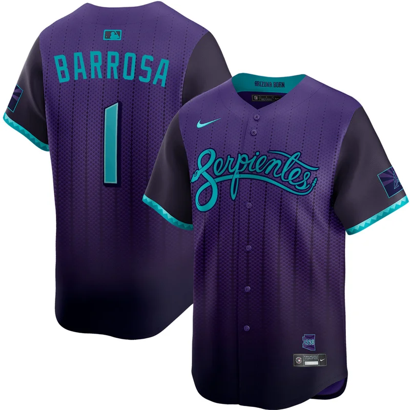 Jorge Barrosa Arizona Diamondbacks Jersey City Connect 2.0 Limited