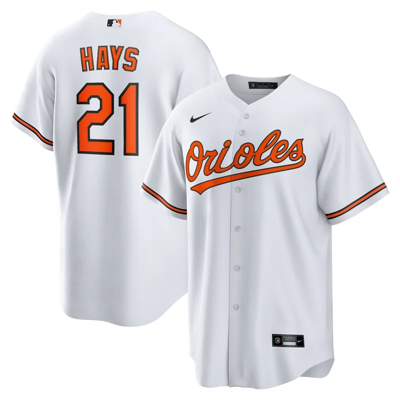 Adley Rutschman Baltimore Orioles Jersey Player - White - Image 3