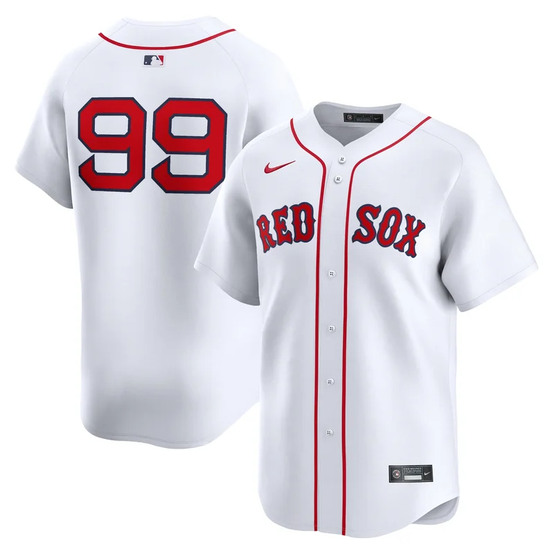 Alex Verdugo 99 Boston Red Sox Jersey - White - Image 2