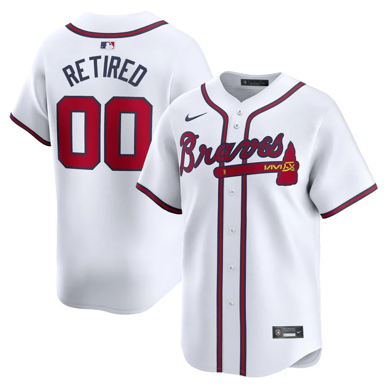 Atlanta Braves Jersey Home Elite - White - Image 4