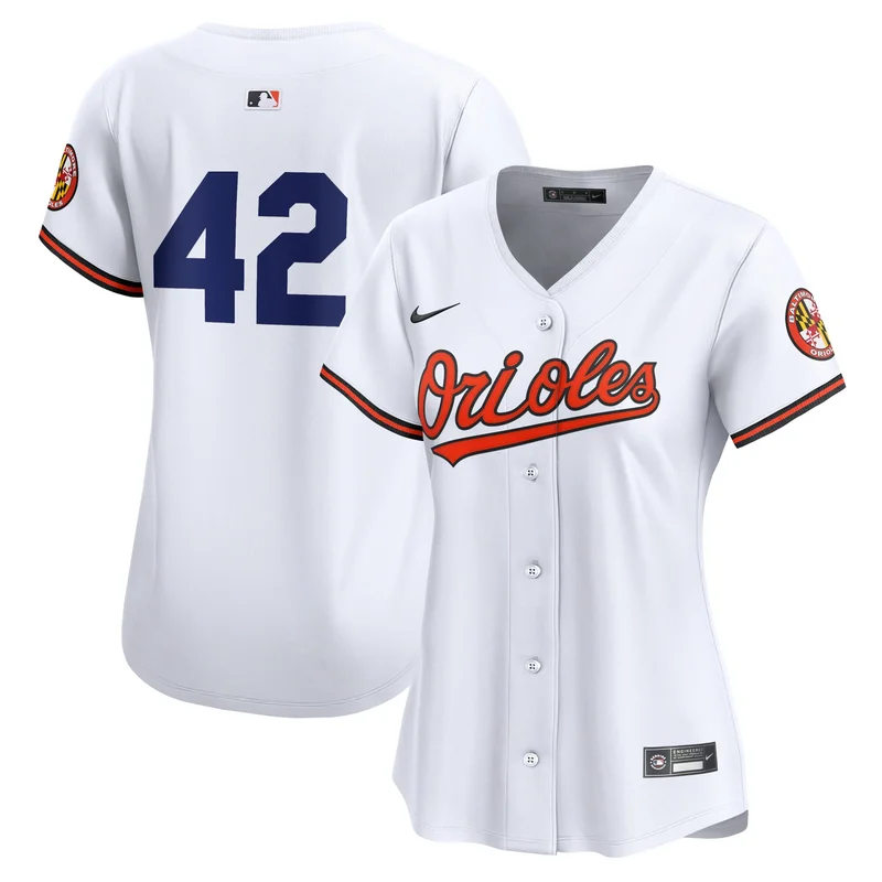 Baltimore Orioles Jersey #1 Mom Home Limited - White - Image 2