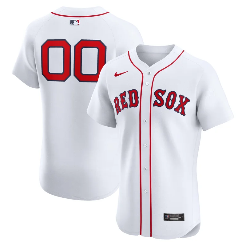 Boston Red Sox Jersey Away Limited Custom - Gray - Image 4
