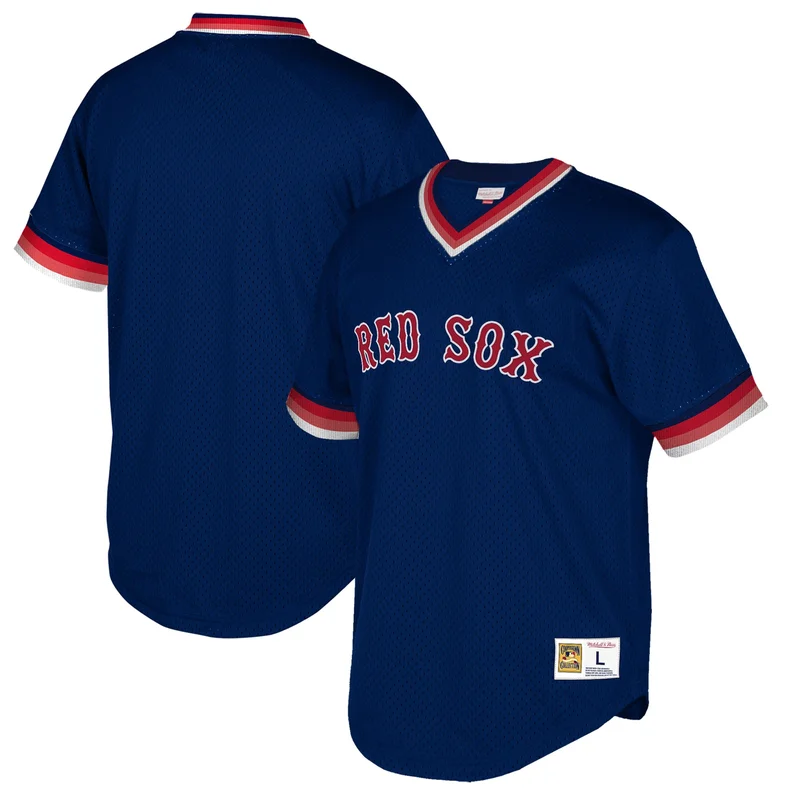 Boston Red Sox Jersey Big & Tall Team - Navy - Image 4