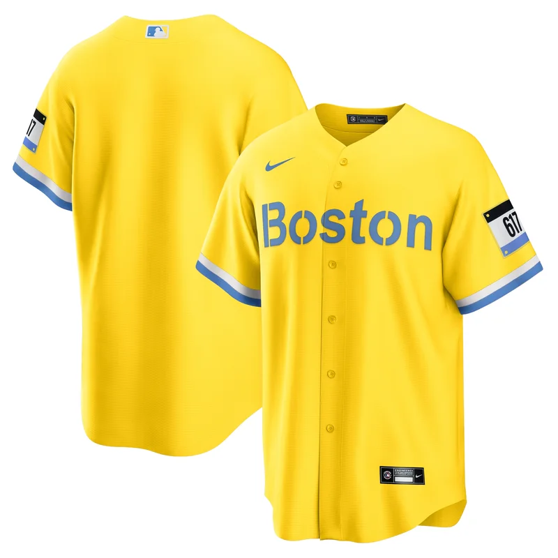 Boston Red Sox Jersey Away Limited Custom - Gray - Image 2