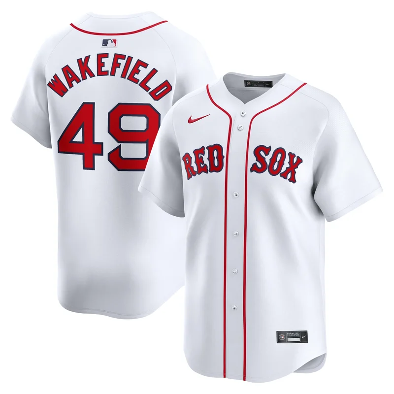 Ted Williams Boston Red Sox Jersey Home Limited Player - White - Image 4