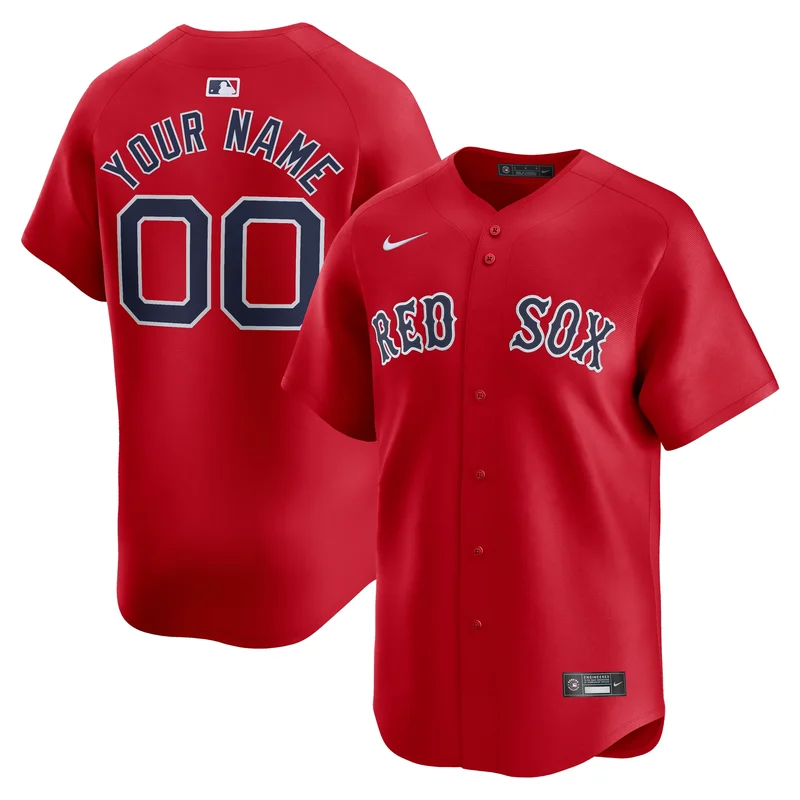 Boston Red Sox Jersey Alternate Limited Red - Image 2