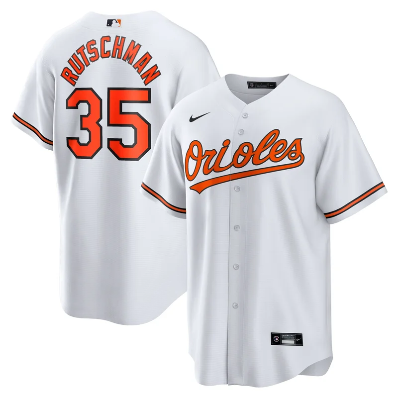 Adley Rutschman Baltimore Orioles Jersey Player - White
