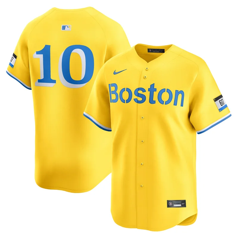 Trevor Story Boston Red Sox Jersey City Connect Limited Player - Gold