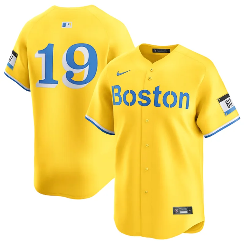 Boston Red Sox Jersey Roman Anthony Gold City Connect Limited