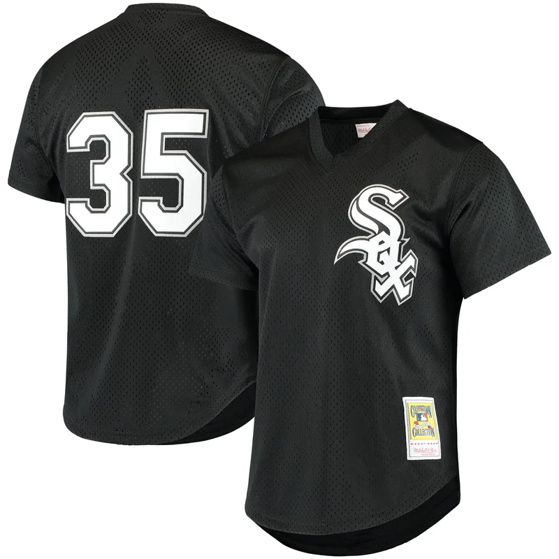 Frank Thomas Chicago White Sox Jersey Home Cooperstown Collection Player - White - Image 3