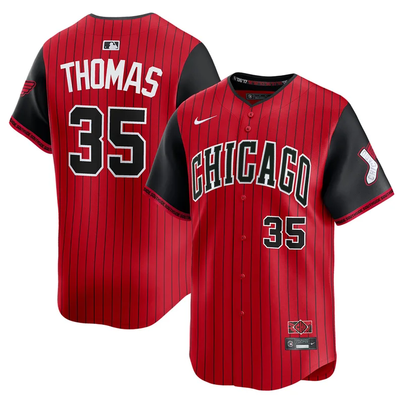 Frank Thomas Chicago White Sox Jersey Home Cooperstown Collection Player - White - Image 2