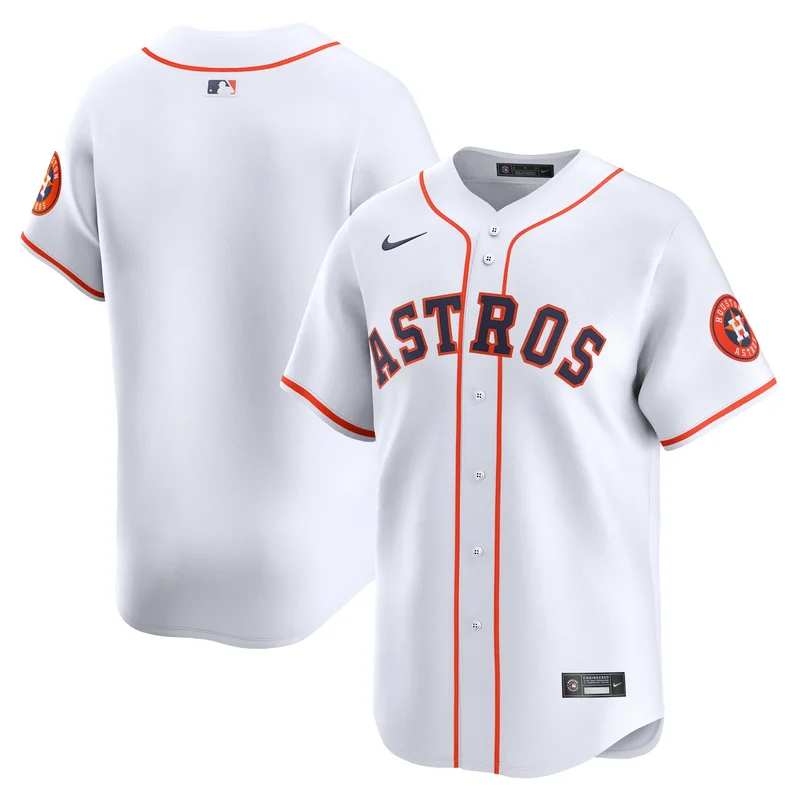 Yainer Diaz Houston Astros Jersey Home Limited Player - White
