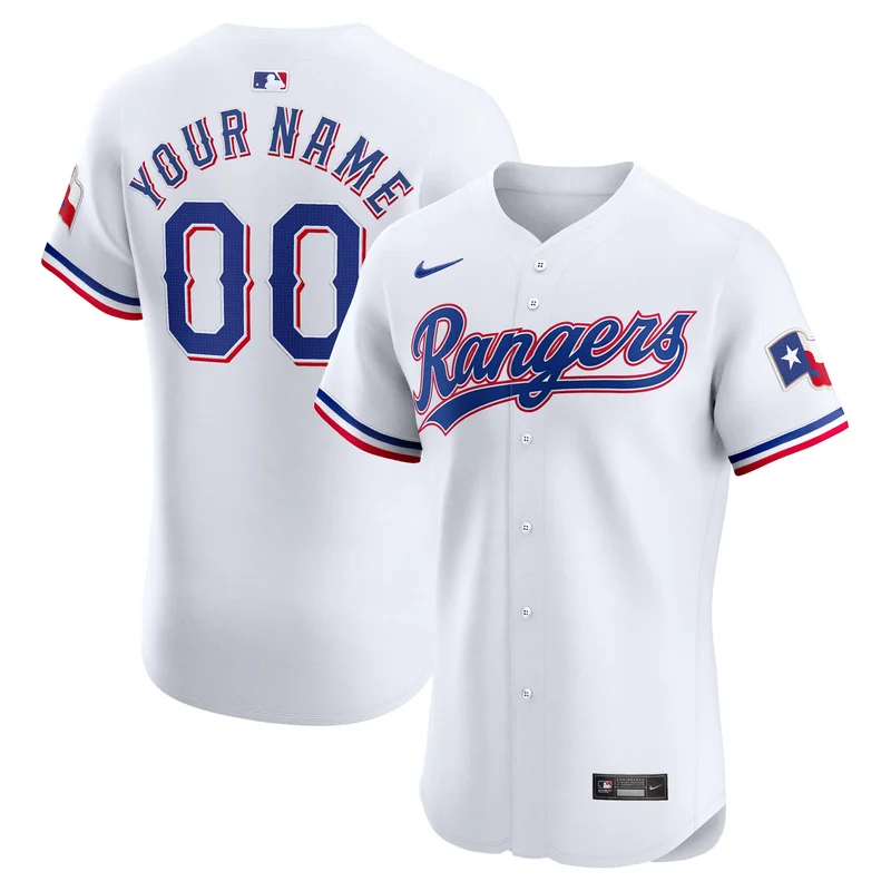 Texas Rangers Jersey 2024 Gold Collection Elite White - Image 5