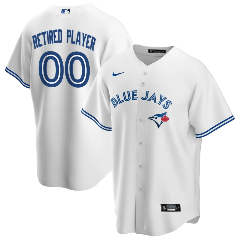 Toronto Blue Jays Jersey Home Limited Pick-A-Player Retired Roster - White - Image 2
