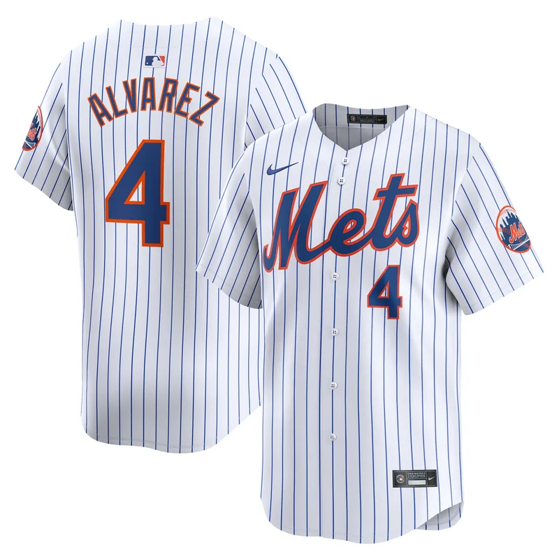 Brandon Nimmo 9 New York Mets Jersey Home - White - Image 5
