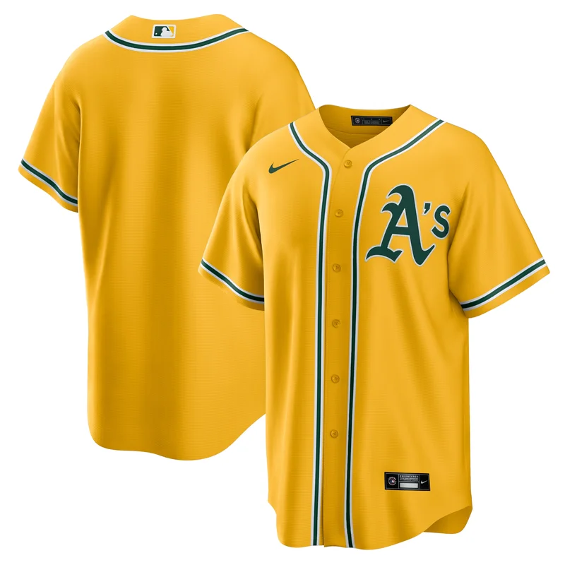 Oakland Athletics Jersey Alternate Team - Gold