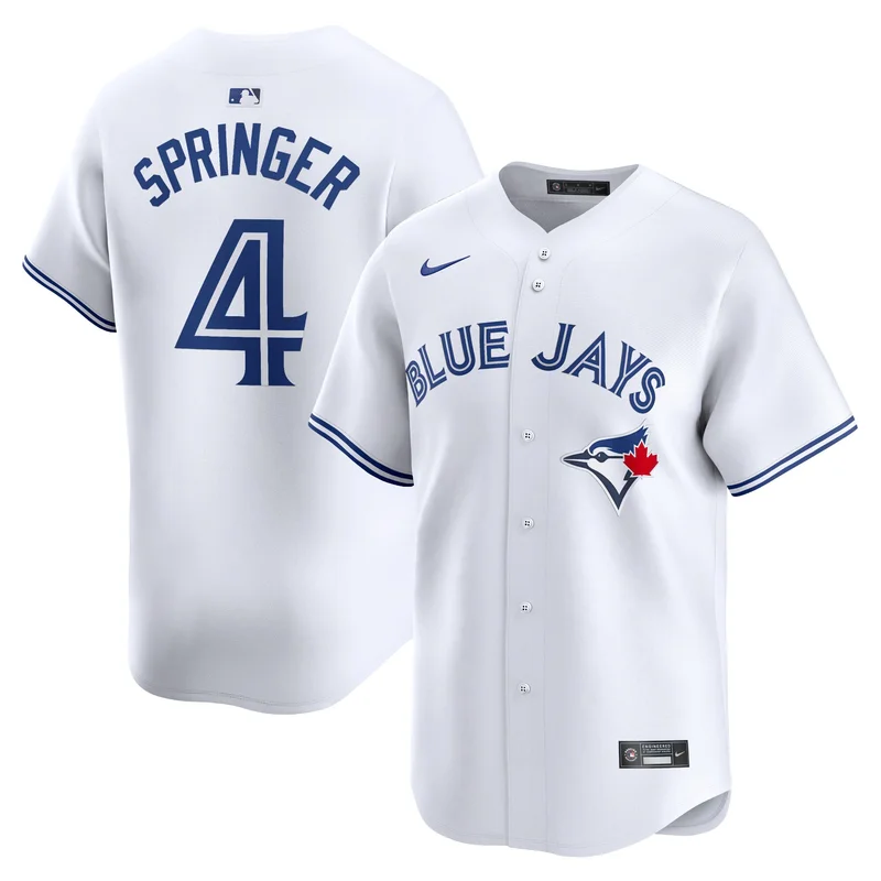 George Springer Toronto Blue Jays Jersey Home Limited Player - White