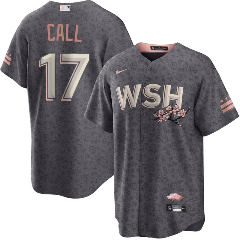 Alex Call Washington Nationals Jersey City Connect