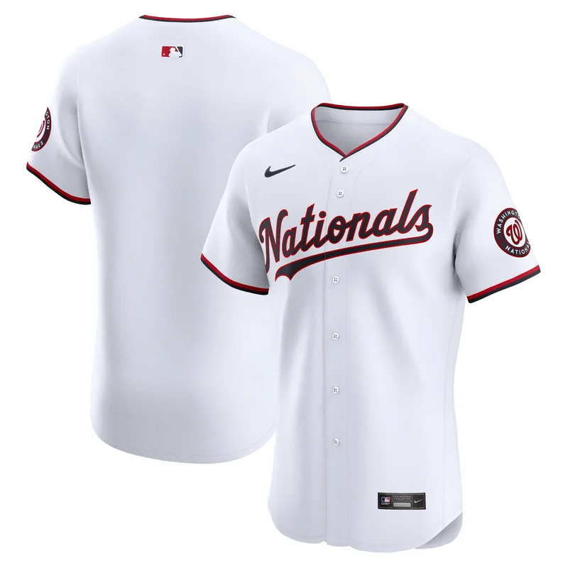 Washington Nationals Jersey 2024 Jackie Robinson Day Home Limited White - Image 3