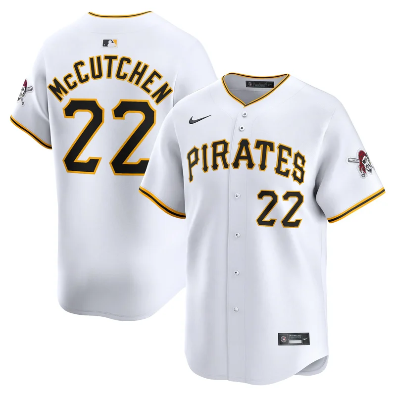 Andrew McCutchen Pittsburgh Pirates Jersey Home Limited Player - White