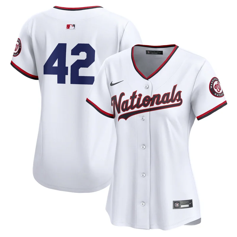 Washington Nationals Jersey Home Limited Pick-A-Player Retired Roster - White - Image 4