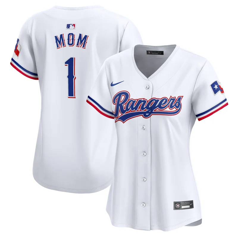 Texas Rangers Jersey Home Elite Pick-A-Player Retired Roster - White - Image 3