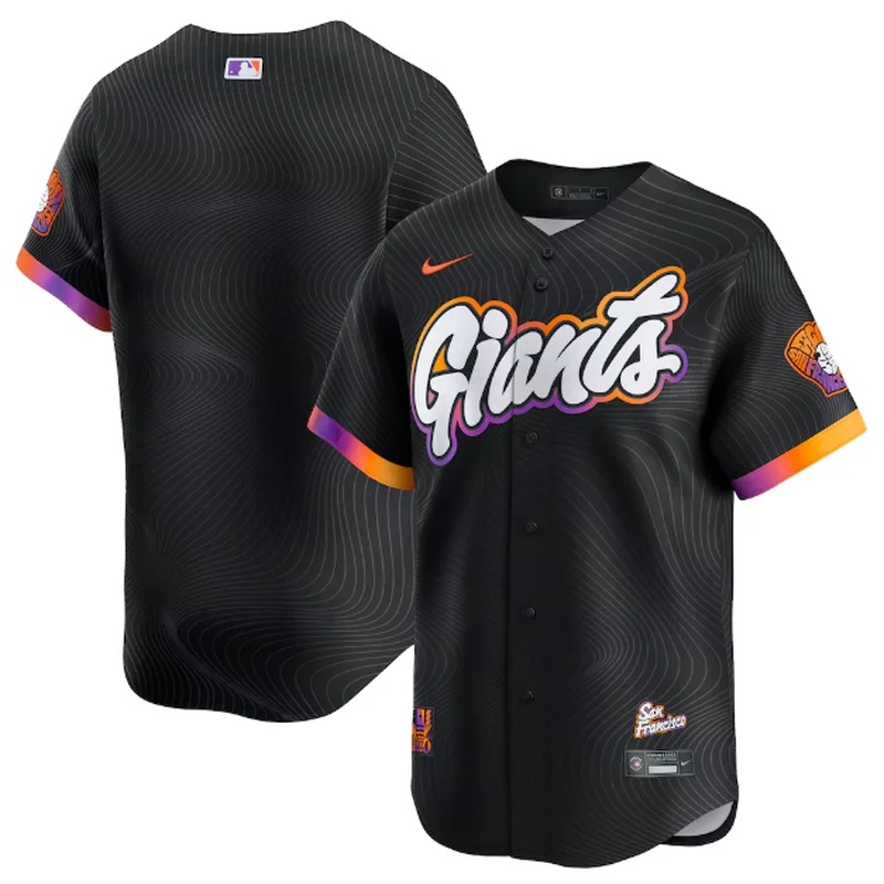 San Francisco Giants Jersey Jung Hoo Lee Nike Black 2025 City Connect Limited - Image 3